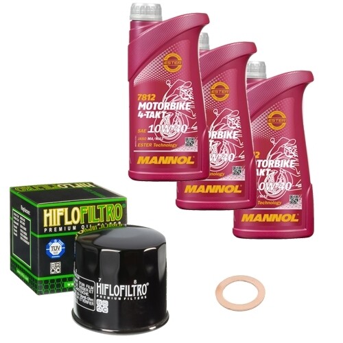 Hiflo ölfilter set mannol - hiflo,