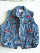 Aufwendige jeans weste fade - aufwendige,