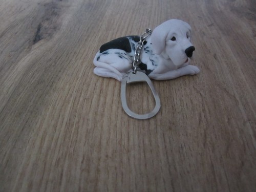 Figur anhänger hund - /,