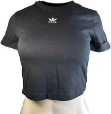 Adidas Crop Top Damen T-Shirt