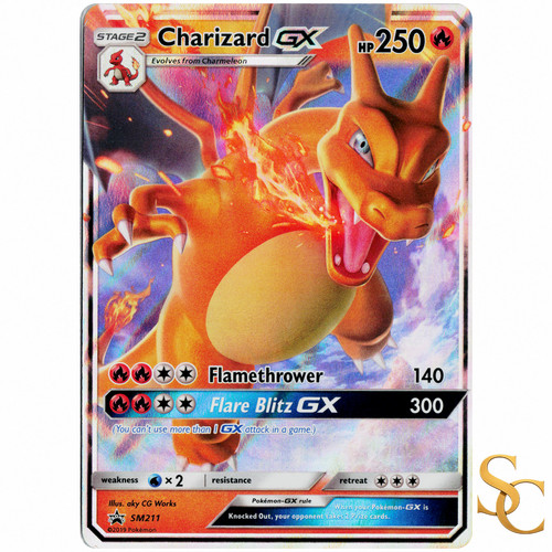 Pokémon tcg charizard - charizard, gx
