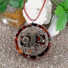 Bernstein Orgonit Anhänger