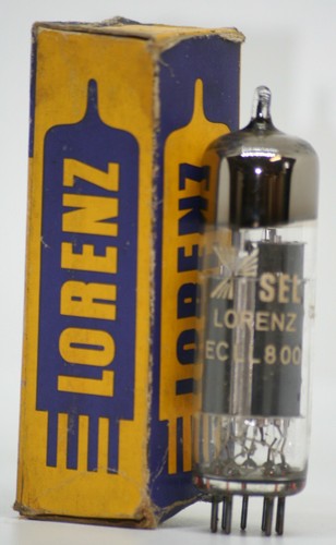 Ecll800 lorenz tube saba - saba, radio
