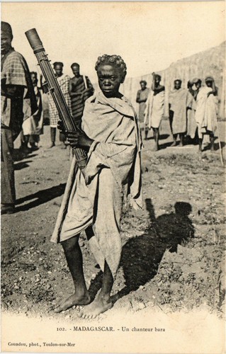 Cpa madagaskar un chanteur - madagaskar,,