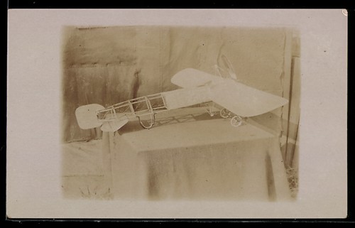 Foto modell segelflugzeug - foto-ak, modell-segelflugzeug