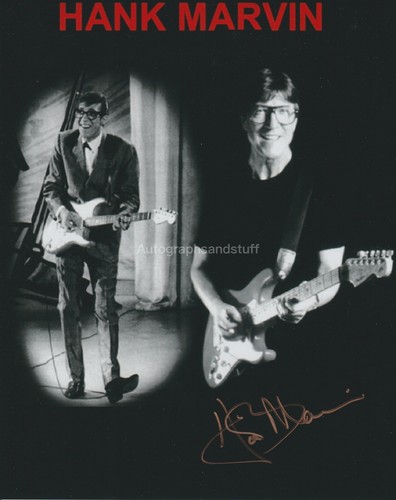 Hank marvin handsigniertes - hank,