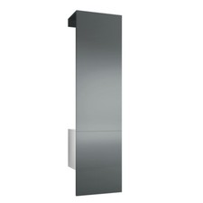 Garderobenset Flur Garderobe Diele Carlton Set 5 in Weiß - Hochglanz & Naturtöne