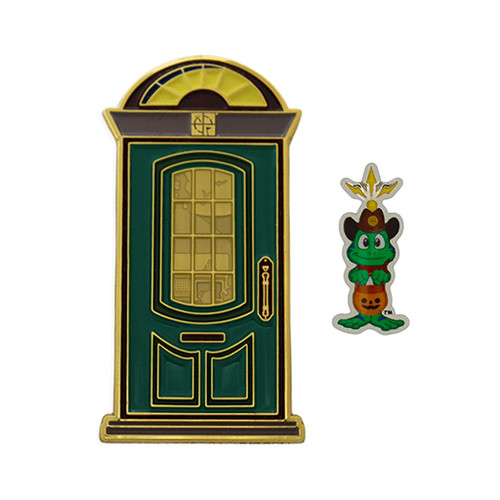 Halloween geocoin cowboy - halloween,