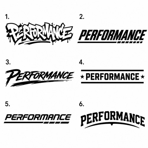 Performance aufkleber auto - performance,