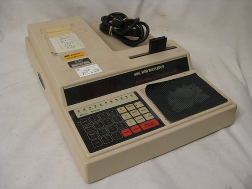 Wayne kerr automatic lcr - wayne, meter