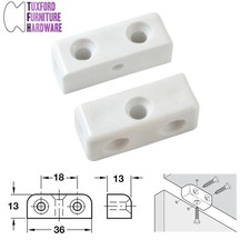 WHITE MODESTY BLOCK SCHRANK &