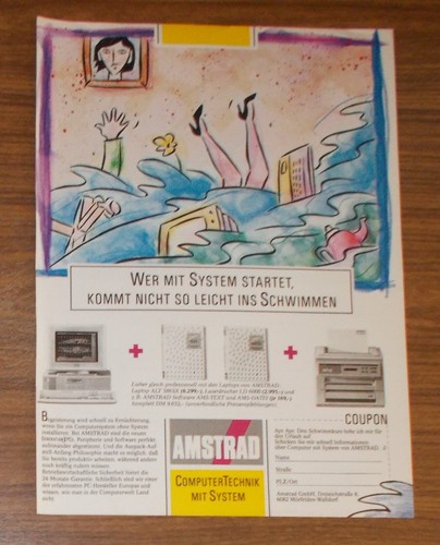 Seltene werbung amstrad - werbung,