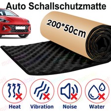 2m Dämmmatte Schallschutzmatte Auto Raum Akustikschaumstoff Isolierung Matte DE