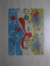 Ernst Wilhelm Nay 1902-1968 - Spiele des Menschen - Aquatinta von 1965