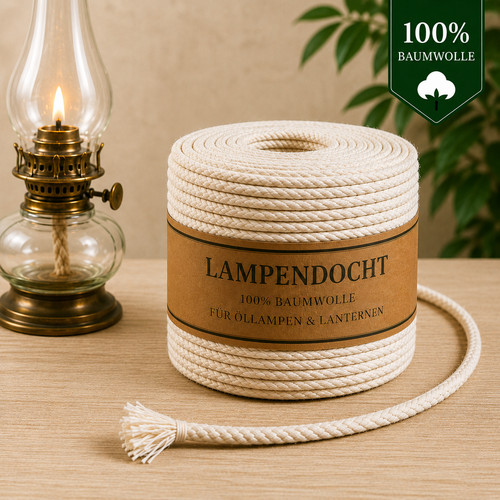 öllampendocht 5mm docht - Öllampendocht,