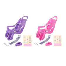 Puppensitz Geburtstagsgeschenke mit DIY Aufklebern Puppenfahrradsitz