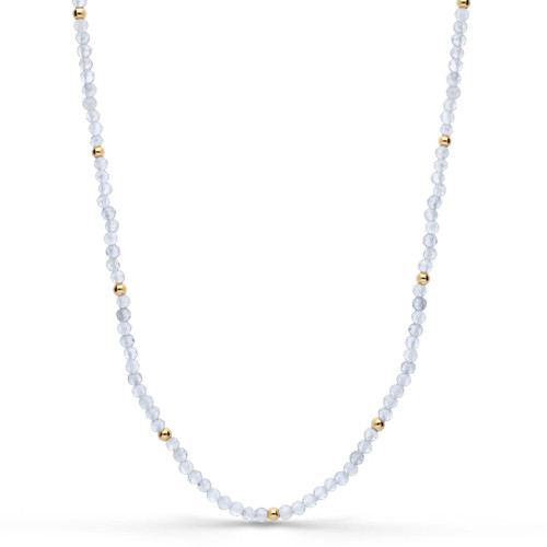 Bergkristall kette damen feine - bergkristall,