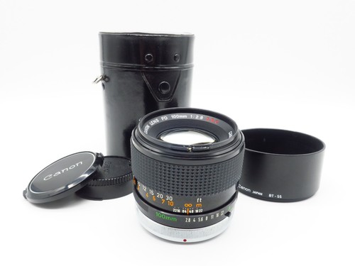 Canon lens 100mm 2 8 - lens, 1:2.8