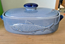 Fischterrine Marzi Remy blau