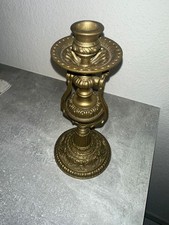 Antique Church Altar Use Upright Pendulum Brass Candlestick 9"