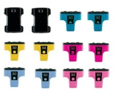 12x PATRONEN für HP Photosmart C5180 C6190 D6100 D6160 D7355 D7468 ersetzt HP363