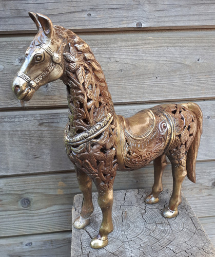Antik 35cm 8kg bronze metall - antik,
