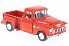 CHEVROLET 5100 Stepside - 1955 - redorange - MotorMax 1:24