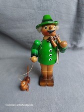 Räuchermännchen - Erzgebirge Volkskunst "Jäger m. Flinte + Dackel" (133)