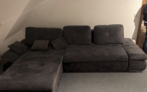 Graues sitzer sofa mit - sofa,