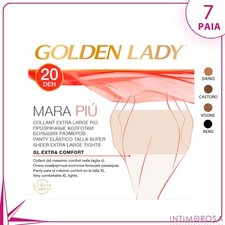 Strumpfhose kalibriert XXL golden lady mara plus 7 Paar