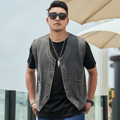 Herren weste jeans - weste, tank
