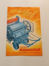 Original Prospekt Raussendorf Strohpresse Landwirtschaft Bauer N5