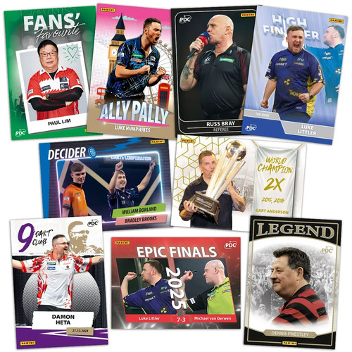 Panini dart pdc world - panini,