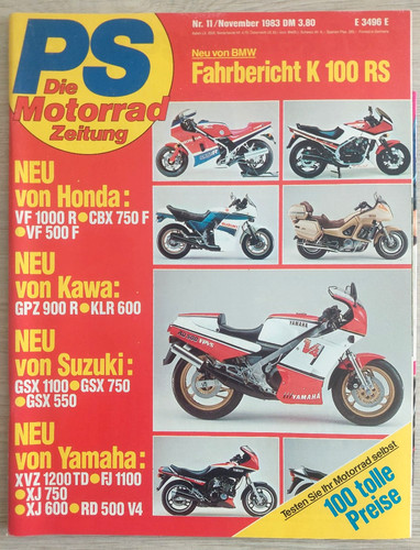 Bmw k100 rs honda - ps,