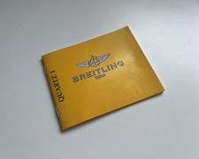 Breitling Quartz 1 Bedienungsanleitung Booklet