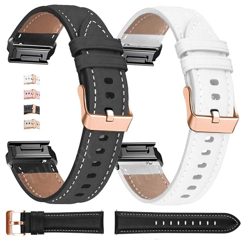 Leder armband für garmin - leder,