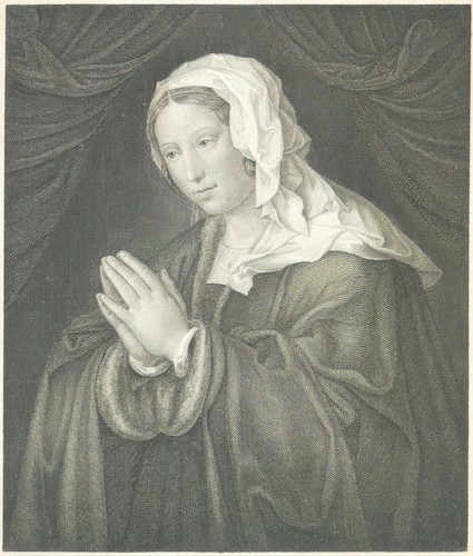 Anonym die betende - anonym,, maria