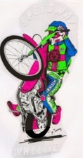 Speedway AUFKLEBER Lion Fahrer