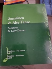 Mozart Klavier - Sonatinen & Alte Tänze - Band  3 -  tandem Verlag C1