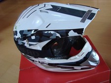 MADHEAD MX-FUN Crosshelm / Motorradhelm 215861 Farbe: weiß / camouflage Dekor
