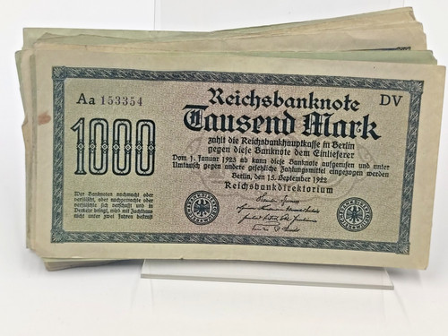 Banknoten geldscheine - 20,