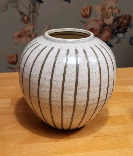 Xxl zebra vase keramik 50er - zebra,