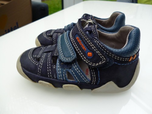 Kinderschuhe junge blau gr - in,