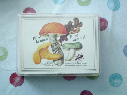 Ddr kartenspiel pilze kennen - ddr,