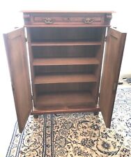 Vertiko ohne Aufsatz um ca. 1880 evtl. Nussbaum funiert mit Gebrauchsspuren