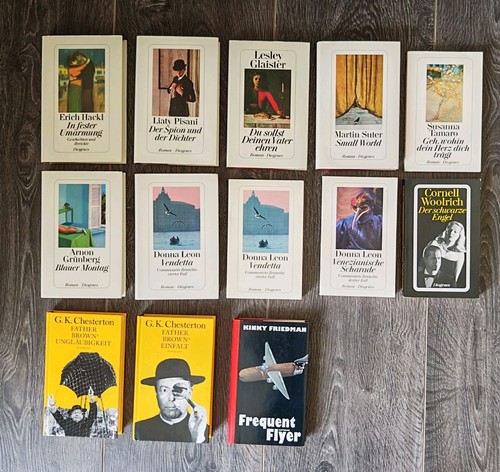 Bücherpaket 13x diogenes - bücherpaket,