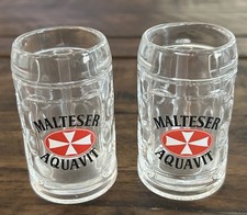Pair of Malteser aquavit shot