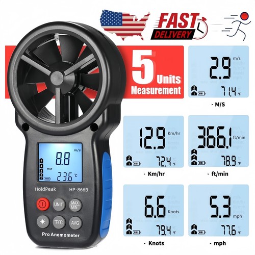 Digital anemometer wind speed - anemometer,