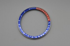 Bezel with Insert for Seiko 6139 6000 6002 6003 6005 6009 Pogue Pepsi Blue Red
