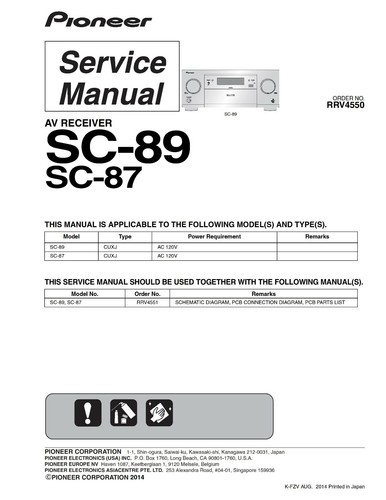 Service manual anleitung für - service,